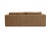 Casa Cosima Lincoln Sofa, Toffee Performance Velvet For Sale - Image 4 of 5