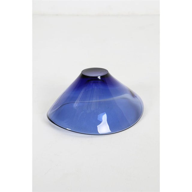 Holmegaard, Design: Per Lütken (with P.L. engraving!), 1956, Denmark. One of his most famous and popular designs. Mouth-...