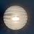 Glass Zebra Flush Mount from Peil & Putzler, Germany, 1970s For Sale - Image 4 of 18