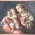 Madonna with Child Jesus and the Infant Saint John the Baptist, 18th Century, Oil Painting on Canvas For Sale - Image 6 of 16