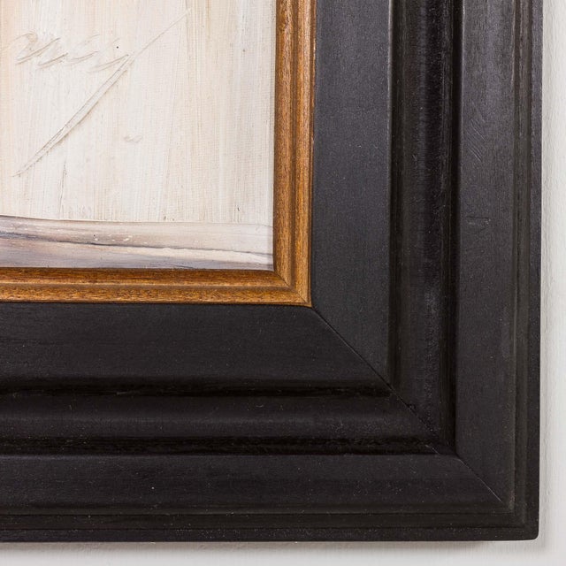 Danish Artist, Abstract Composition, 20th Century, Oil on Canvas For Sale - Image 6 of 8