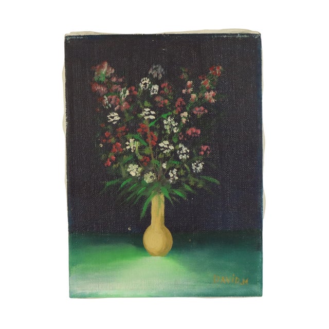 Marcel David, Still Life Composition, 1980, Painting on Canvas For Sale - Image 10 of 10