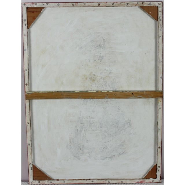 Early 21st Century Bebu Dura, Surreal Figurative Portrait (Untitled), Oil on Canvas For Sale - Image 5 of 6