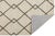 Mid-Century Modern 8x10 Geometric Trellis Hand-Tufted Wool Rug – Neutral Beige & Charcoal For Sale - Image 3 of 10