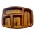 20th C. MCM Italian Gump’s Ceramic Divided Catchall For Sale