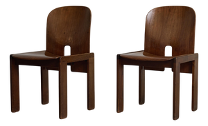 Vintage 121 Chairs by Afra & Tobia Scarpa for Cassina, 1965, Set of 2