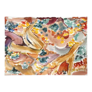 Floral Abstraction, Harold Wallerstein