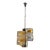 Toni Zuccheri for VeArt Murano 6 Light Pendant, Italy, 1970s For Sale