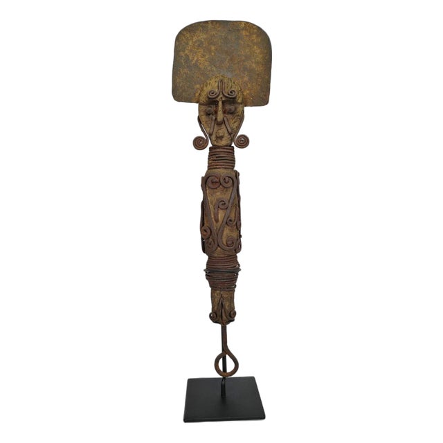 Antique Ibibio Cross River Nigerian African Figure For Sale