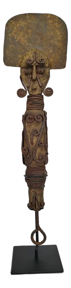 Antique Ibibio Cross River Nigerian African Figure