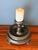 1970s Patinated Brass Hurricane Candle Holder by Chapman For Sale - Image 10 of 12