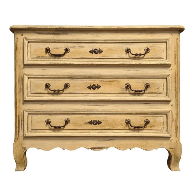 Wood Vintage Rustic Wooden Dresser For Sale - Image 7 of 7