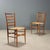Beech and Woven Cord Chairs, 1950s, Set of 2 For Sale - Image 11 of 11