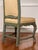 18th Century Hand Carved Italian Rococo Painted and Parcel Gilt Side Chair For Sale - Image 11 of 16