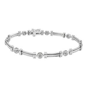 14k Diamond Bracelet