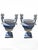 Hand-Painted Italian Garden Urns, 1950s, Set of 2 For Sale - Image 4 of 12
