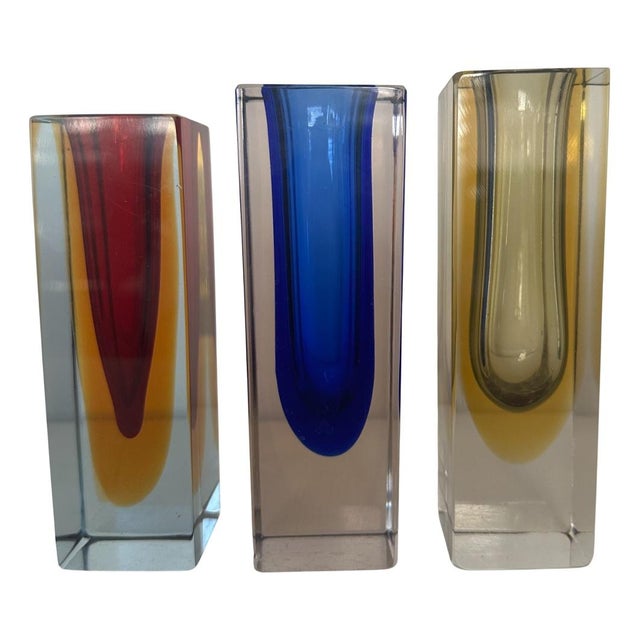 Vintage Vases by Flavio Poli, Set of 3 For Sale - Image 11 of 11