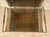 Late 20th Century Vintage Woven Rattan Bombay Storage Chest With Lid Wrought Iron Scroll Feet, Handles, and Latch. For Sale - Image 5 of 17