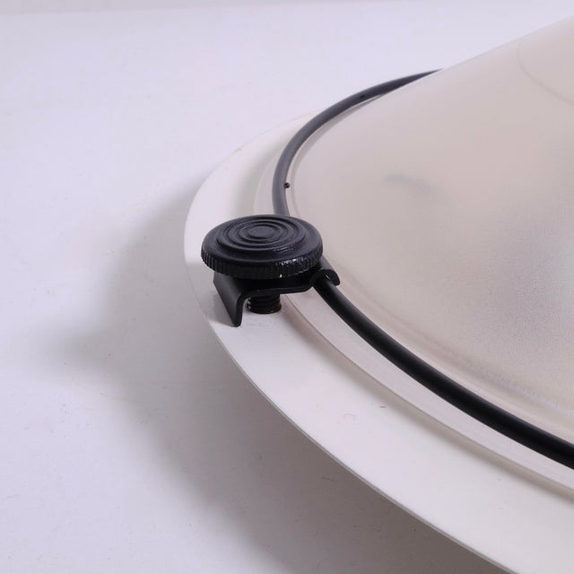 Glass and Metal Wall Lamps, 1980s, Set of 2 For Sale - Image 12 of 18