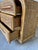 Wood Vintage Coastal Organic Bamboo and Rattan Six - Drawers Waterfall Top Dresser/ Sold For Sale - Image 7 of 12