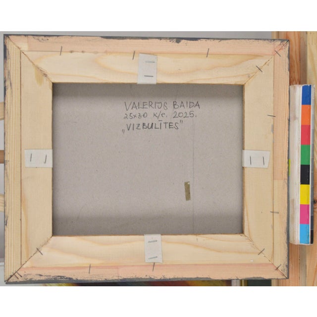 Valery Bayda, Anemones, 2025, Oil on Cardboard For Sale - Image 4 of 5