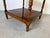 Vintage English Three Tier Side Table With Gallery Top For Sale - Image 12 of 13