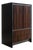 John Stuart Mid Century Modern Macassar Dresser Armoire For Sale