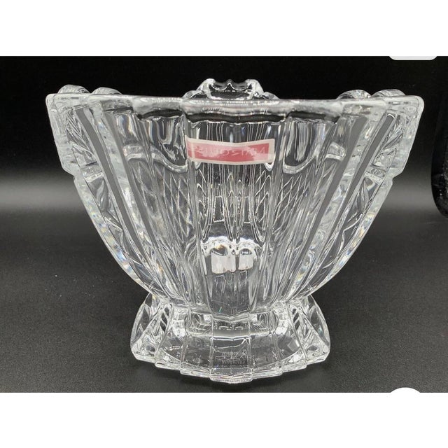 Glass 1990s Art Deco Marquis by Waterford Crystal Holiday Sleigh For Sale - Image 7 of 10