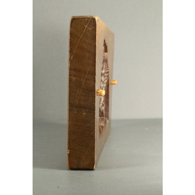 Early 20th C. Japan Hand Carved Koi Fish Mold Kashigata for Sweet Cakes Wagashi For Sale - Image 14 of 18