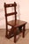 Tan Antique Wooden Library Stepladder For Sale - Image 8 of 14