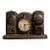 Early 20th Century Japanned Copper Alarm Clock Bank For Sale