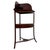 Antique 18th Century English Georgian Mahogany Corner Stand For Sale - Image 4 of 8