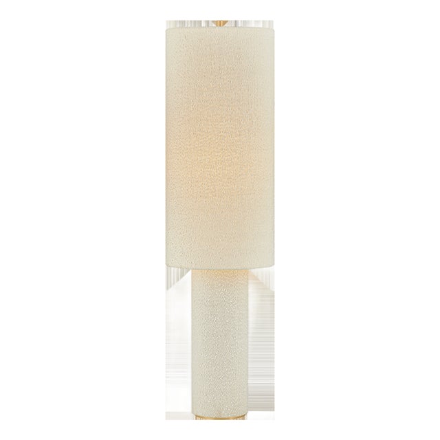 Mitzi Sam 15 in. 1 Light Floor Lamp in Aged Brass Finish For Sale