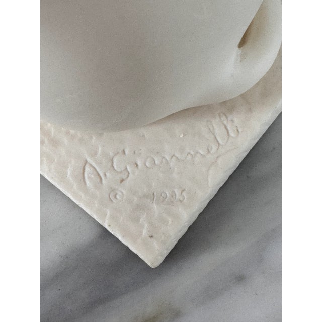 1995 Made in Italy Arnoldo Gianelli Statuette of Bastet For Sale - Image 9 of 15