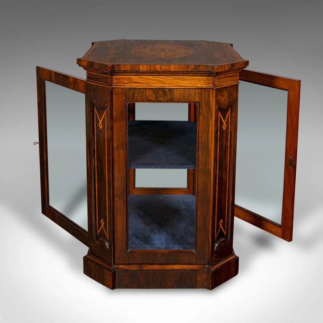 1820's Antique Jeweller's Display Cabinet For Sale - Image 4 of 12