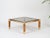 Italian Brass and Bamboo Coffee Table, 1970s For Sale - Image 10 of 14