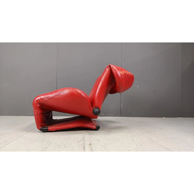 Wink Easy Chair by Toshiyuki Kita for Cassina, 1980s For Sale - Image 6 of 12