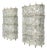 Glass Wall Lamps by Barovier & Toso, Italy, 1960s, Set of 2 For Sale