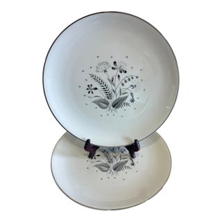 Mid 20th Century Royal Jackson Parisienne Deauville Dinner Plates – Set of 2 For Sale