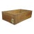 Vintage Santa Rey Rose Still Wine Caves Imperio Portugal Oak Bottle Crate Box For Sale