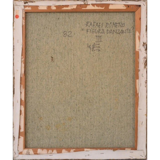 Brown Rafael Romero, Figura Dancante, 1980, Oak For Sale - Image 8 of 10