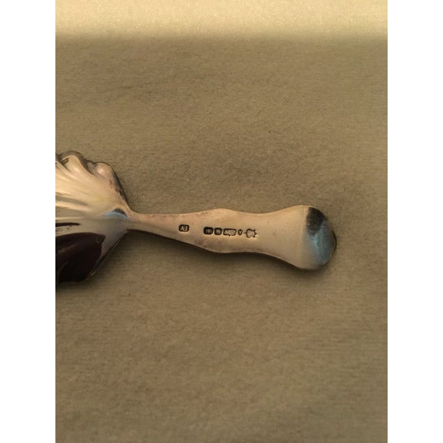 Victorian Tea Caddy Spoon manufactured by W.P. & Son which is most likely William Padley & Son of Sheffield. The spoon is...