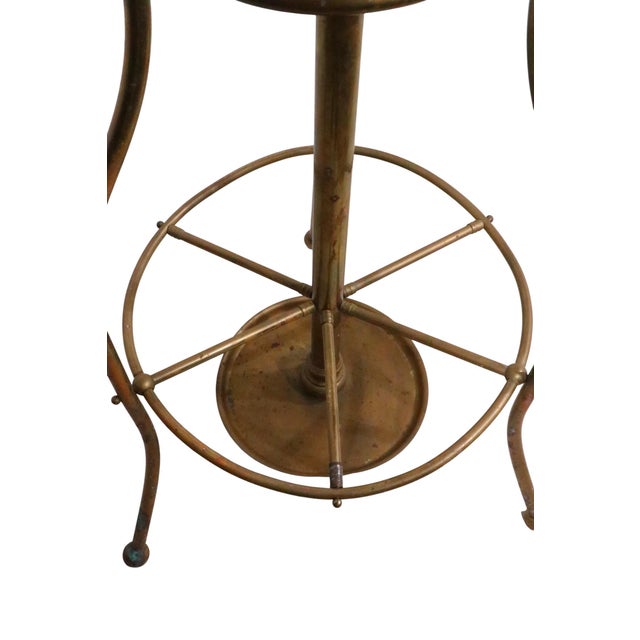 Vintage Brass Coat Rack Umbrella Stand For Sale - Image 13 of 13