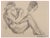 Maurice Denis, Study for the Flute Player, Early 20th Century, Original Lithograph For Sale