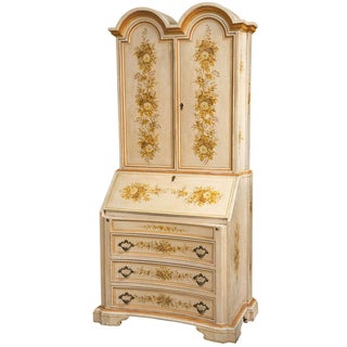 Italian Painted Secretary Desk