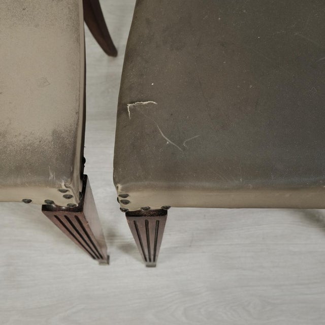 Beige Chairs, Italy, 1960s, Set of 5 For Sale - Image 8 of 18