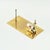 1960s Mid-Century Modern Scandinavian Glass & Brass Wall Lamp by Carl Fagerlund for Orrefors For Sale - Image 9 of 10