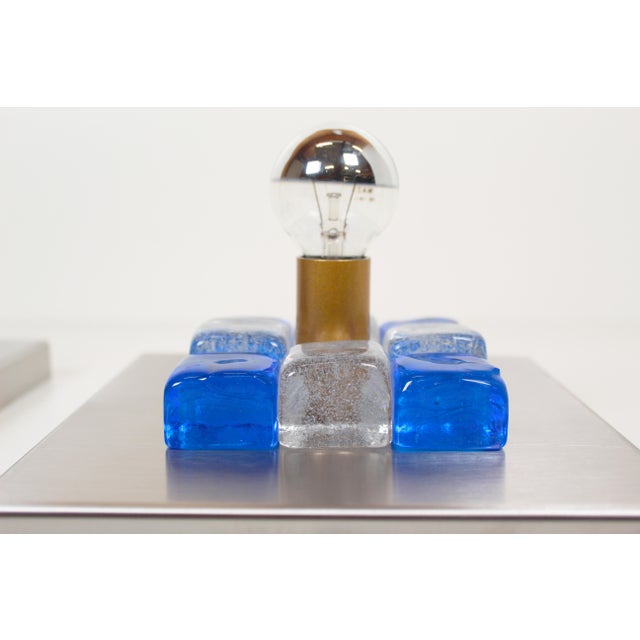 1970s Murano Glass Wall Lamps by Albano Poli for Poliarte, 1970s, Set of 2 For Sale - Image 5 of 10