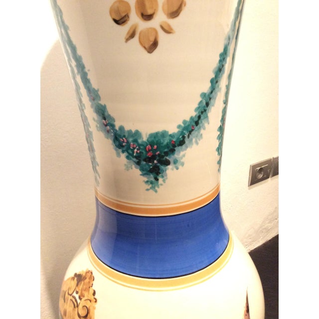 Large Porcelain Floor Vase by Richard Ginori, Italy, Late 19th Century For Sale - Image 9 of 14