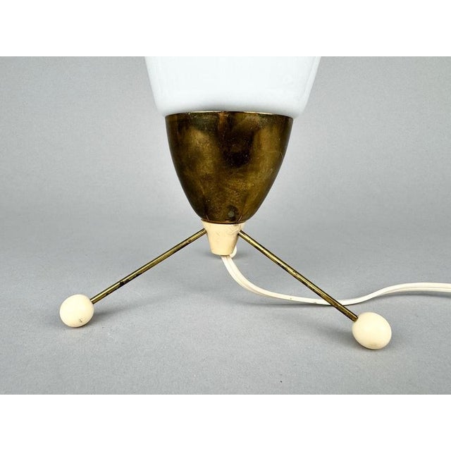 1960s Space Age Table Lamp attributed to Stanislav Kučera for Kamenicky Senov, Former Czechoslovakia, 1960s For Sale - Image 5 of 9